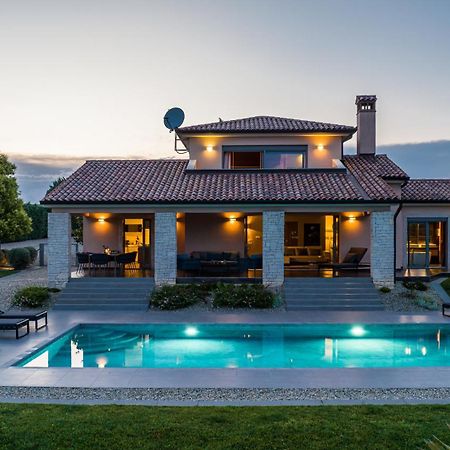 Villa Labin In Zartinj - Luxury Privacy Heated Pool With Auto Cover Esterno foto