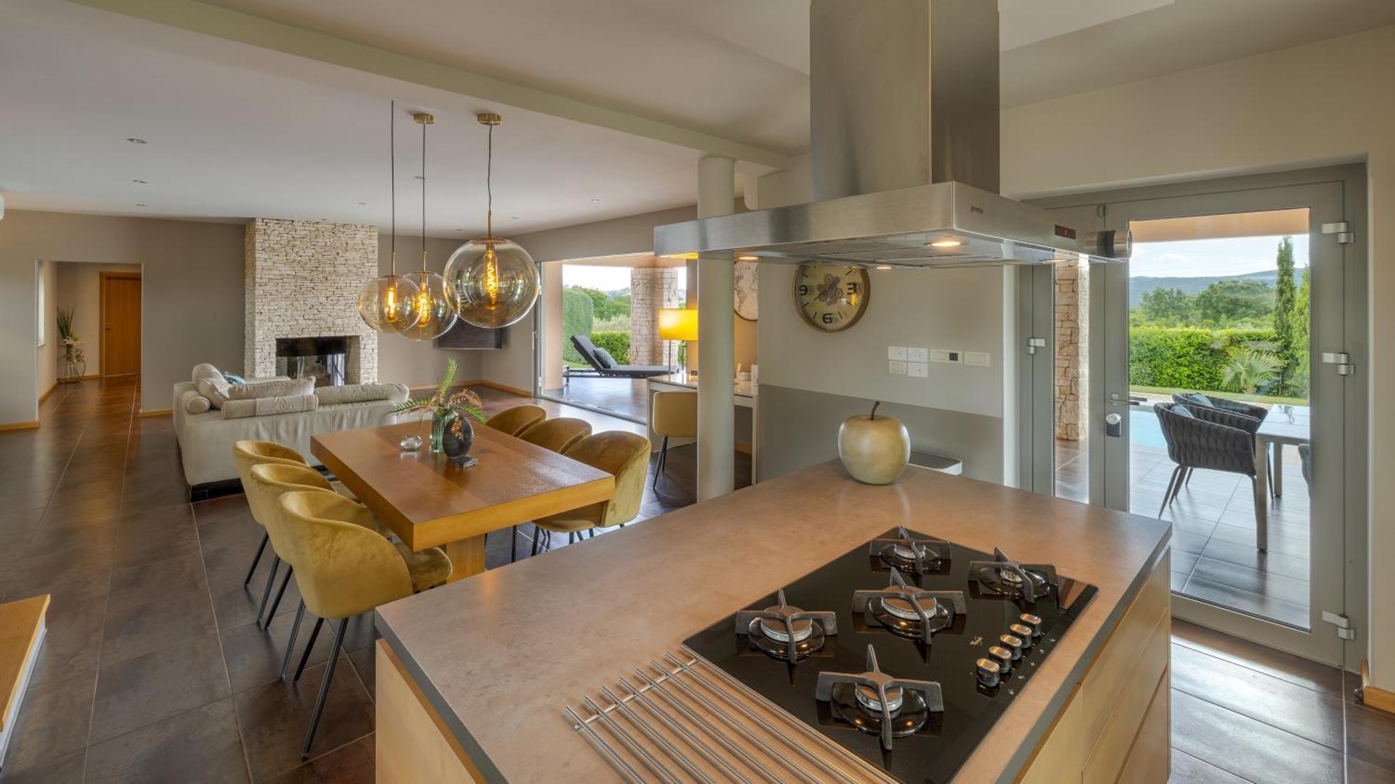 Villa Labin In Zartinj - Luxury Privacy Heated Pool With Auto Cover Esterno foto